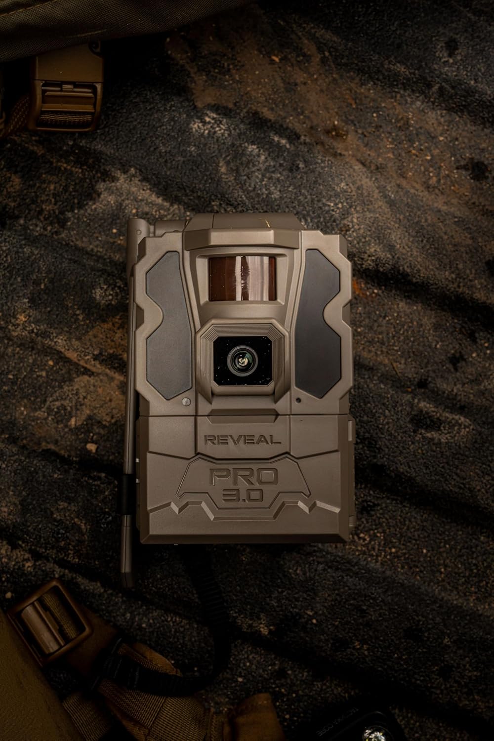 TACTACAM Reveal Pro 3.0 Cellular Trail Camera - Multi-Cellular Network, No-Glow IR, Wi-Fi Enabled, HD Photos & 1080p Videos, Long Battery Life + Solar Panel, Lipo Lithium Battery Pack, & 32GB SD Card
