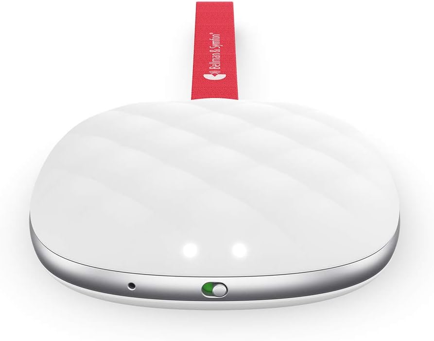 Bellman & Symfon Vibio - Wireless Bedshaker Alarm Connects to Mobile Device via Bluetooth - Create Custom Alarms on App : for Heavy Sleepers & People Who Can Not Hear Their Alarm, Deaf & Seniors