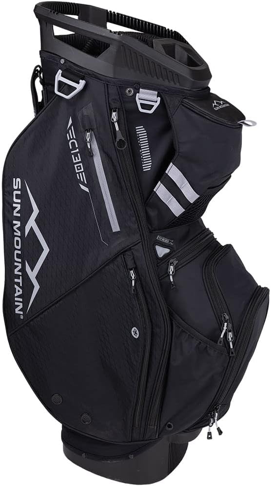 Sun Mountain 2024 C-130 Golf Cart Bag Black