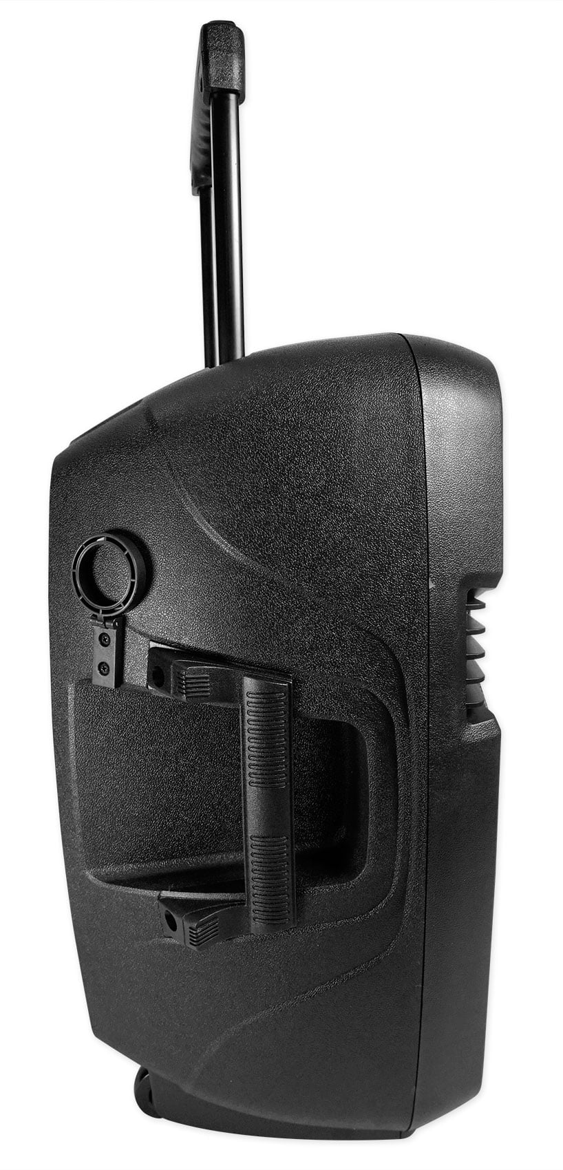Rockville RAM12BT 12" Rechargeable Powered 600W DJ PA Speaker, 2 Mics, Bluetooth