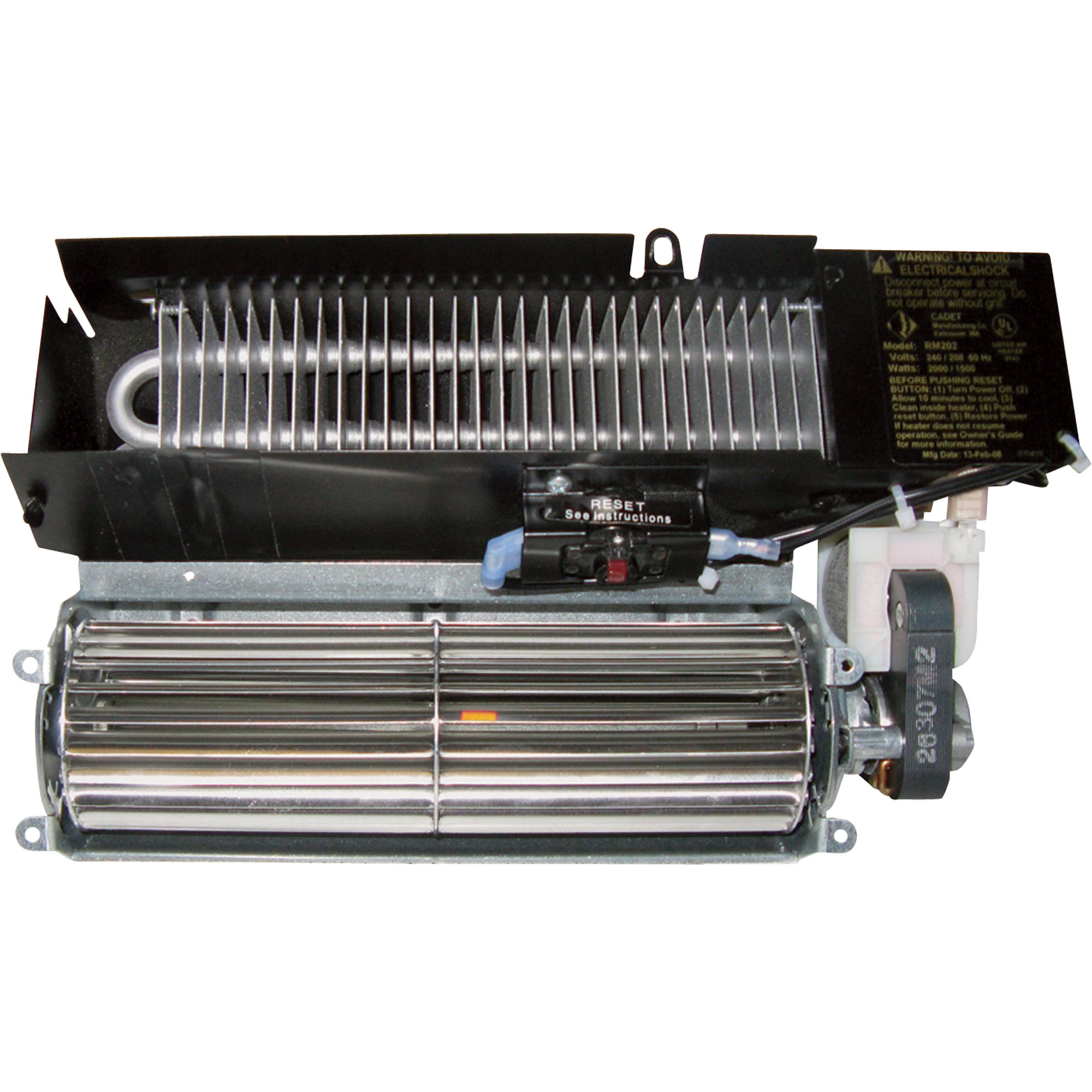 Cadet Heater 1500 Watts at 120V Register Wall Heater Assembly Only (Cadet Heater 00308) RM151