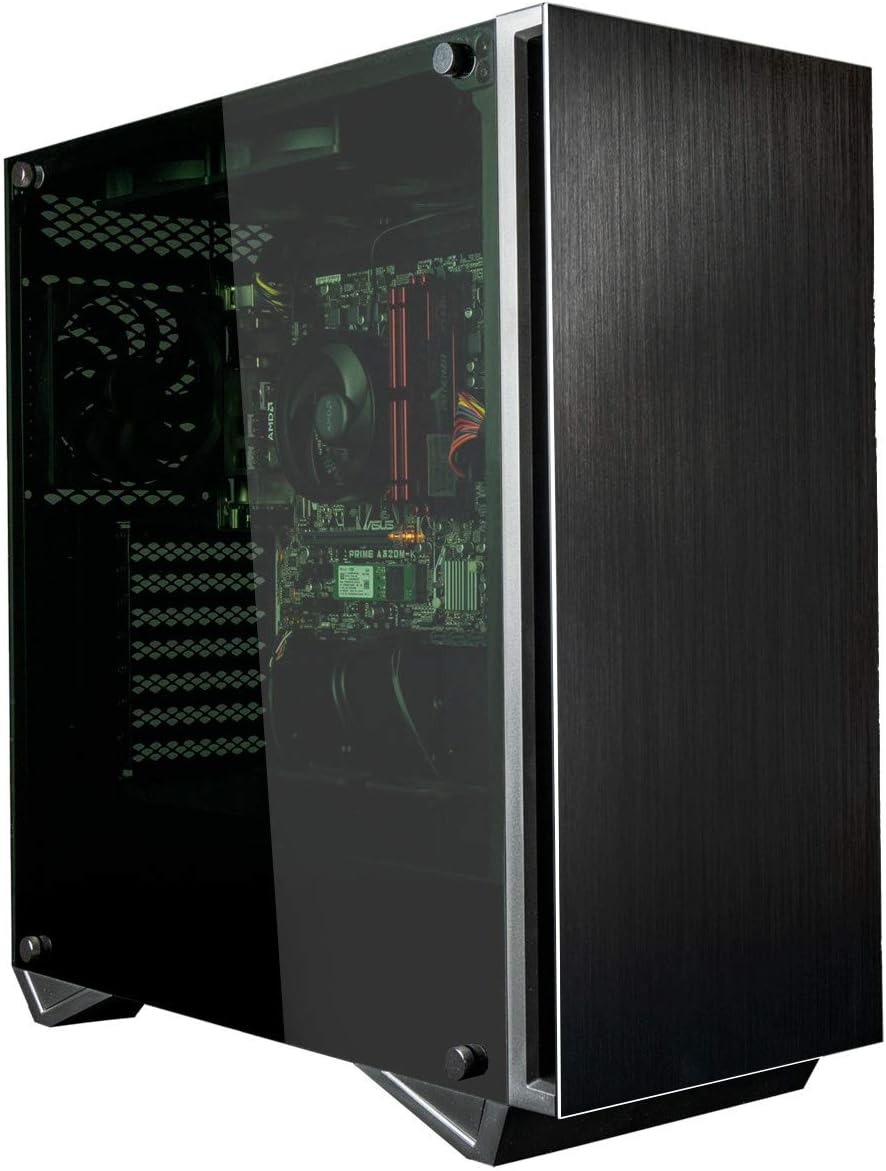 Empowered PC Sentinel Gaming Desktop (AMD Ryzen 3 with Radeon Vega 8 Graphics, 16GB RAM, 512GB NVMe SSD, 500W PSU, AC WiFi, No OS) Tower Gamer PC Computer