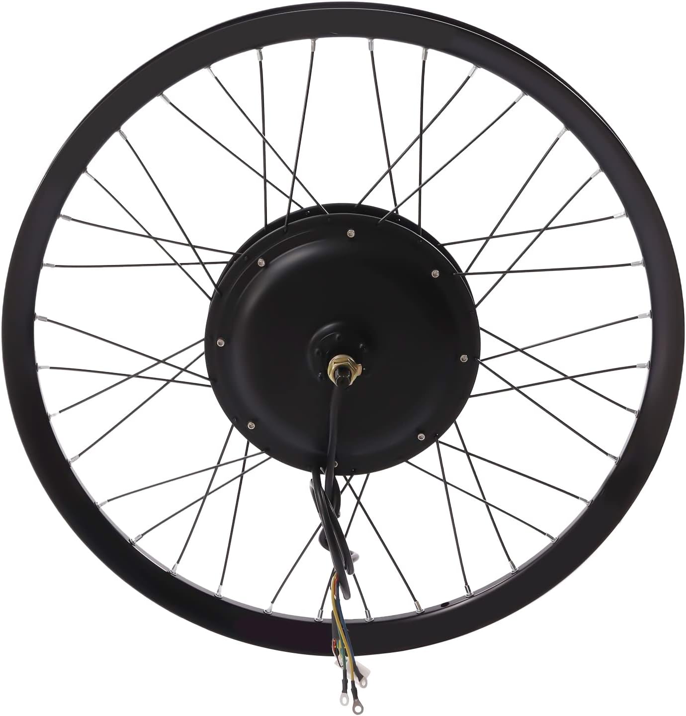 Rear Wheel Motor, 72V 2000W Electric Bicycle Conversion Kit Electric Bicycle Rear Wheel Hub Motor with Mutifunction LCD Display for 29-Inch Bikes, Convert Ordinary Bicycles Into Electric Bicycles