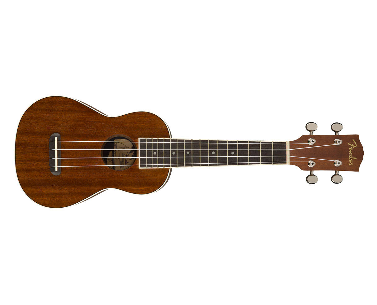 Fender California Coast Seaside - Ukulele - acoustic - 4-string - soprano - top: laminated mahogany - back: laminated mahogany