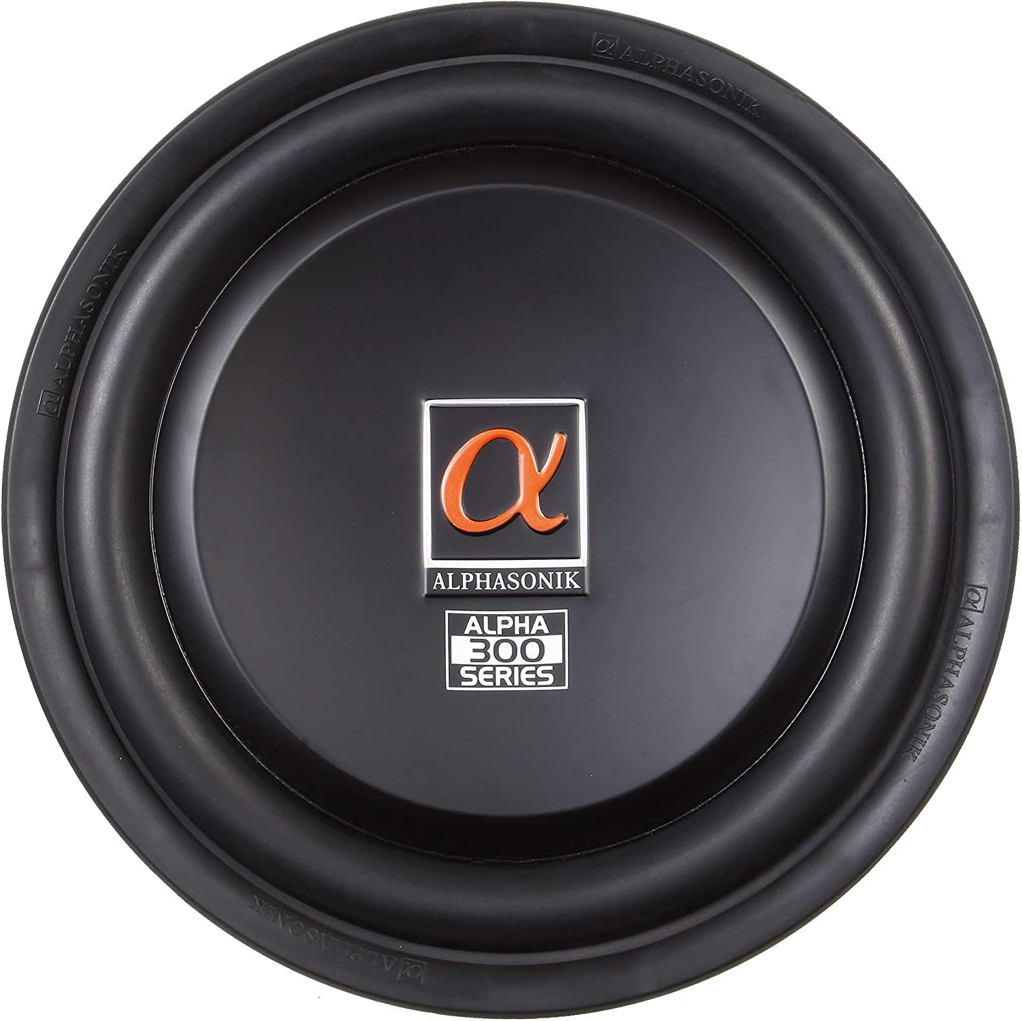 Alphasonik TSW312 Treis 300 Series Shallow Mount 12” 1500 Watts Max / 500 Watts RMS Single 4 Ohm Car Low Profile Flat Slim Thin Subwoofer Aluminum Cone Audio Speaker Bass Truck High Power Sub Woofer