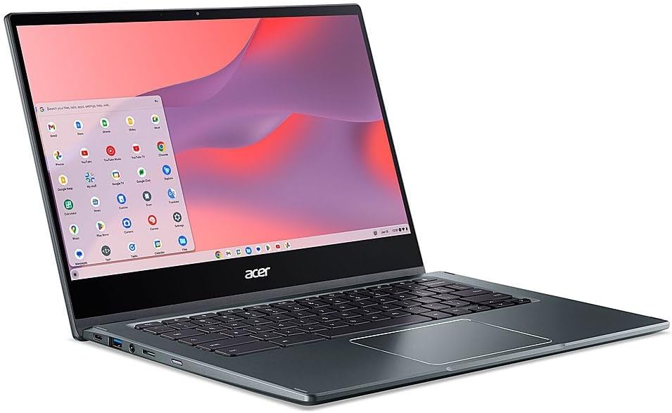 acer - Chromebook Spin 514 – Convertible - 14” Full HD Touch – AMD Ryzen 5 3500C – 8GB DDR4 – 128GB eMMC – HDMI - Mist Green DealExpress Accessories