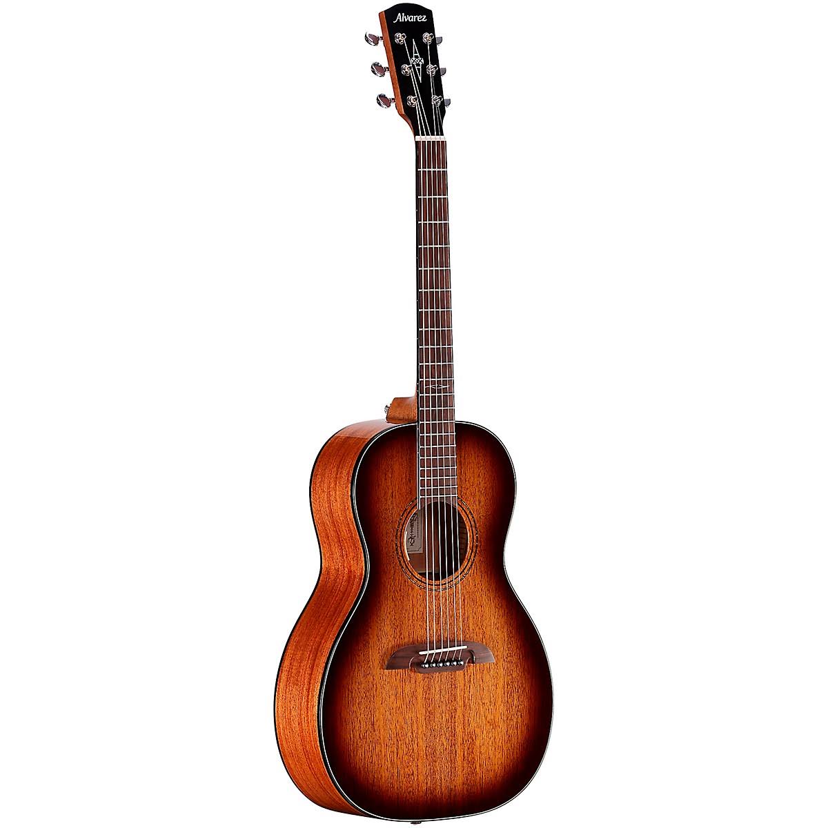 Alvarez AMP660ESHB Parlor Acoustic-Electric Guitar Shadow Burst