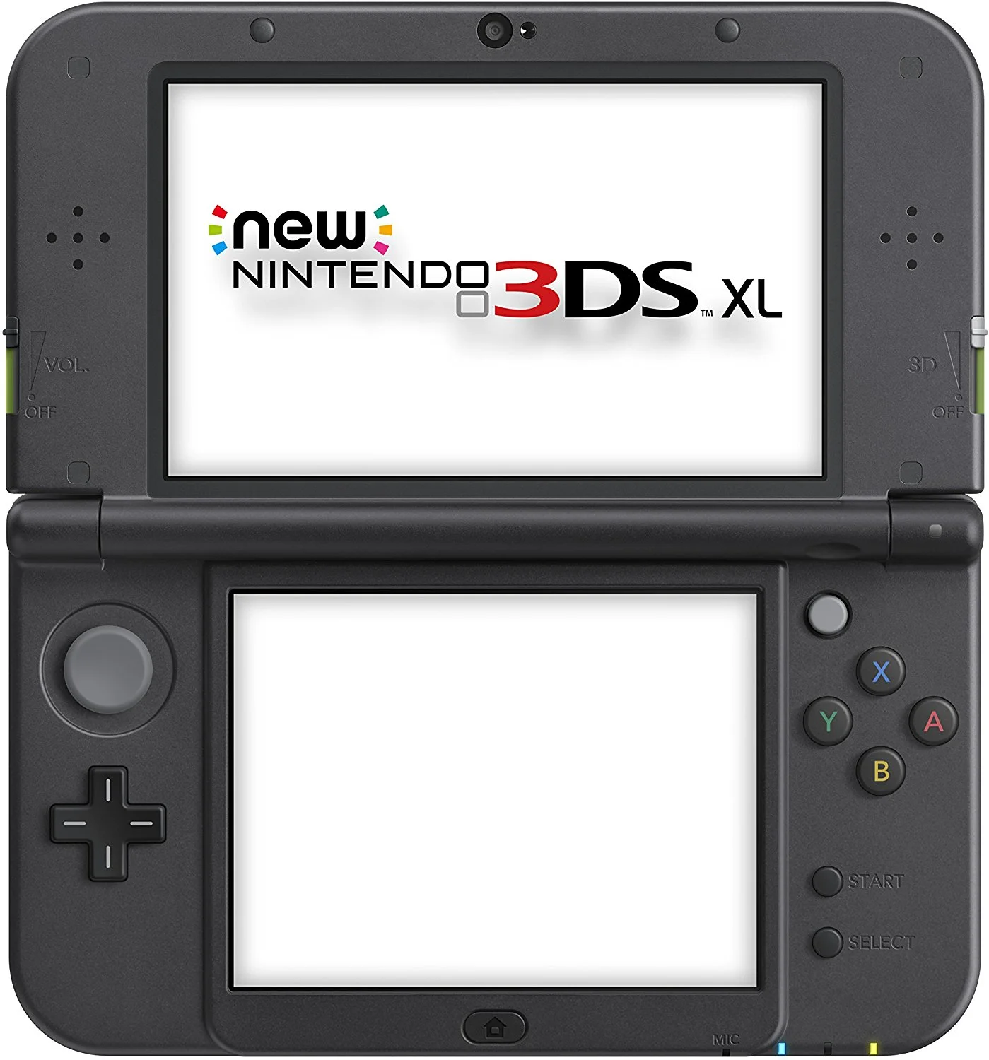 Restored Nintendo 3DS XL Special Edition: Lime Green with Super Mario World Game System (Refurbished)