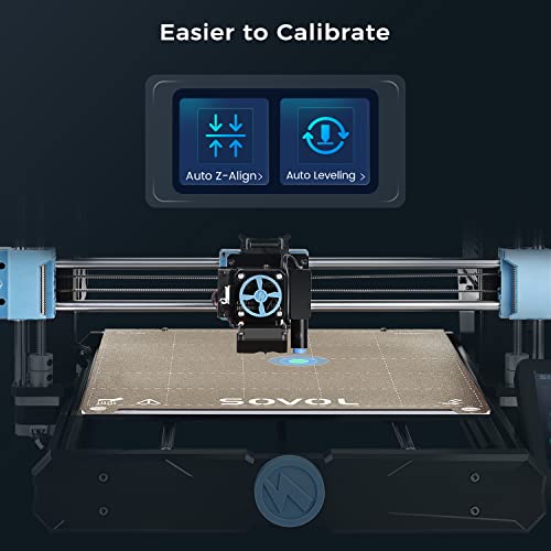 Sovol SV04 IDEX 3D Printer, Independent Dual Extruder 3D Printer with All Metal Direct Drive 32-bit Silent Motherboard Auto Leveling, Larger Build Volume 300 x 300 x 400mm