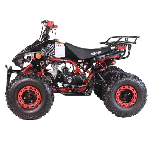 X-PRO Blast 125cc ATV with Automatic Transmission w/Reverse, Big 19"/18" Tires! (Blue/Blue)