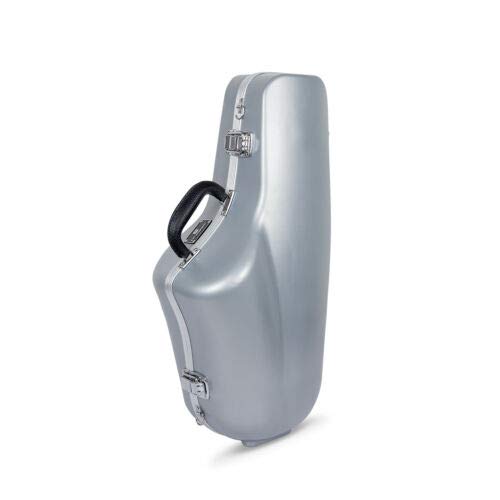 Crossrock Rectangular Alto Saxophone Case with Single Shoulder Strap-Blue(CRA862ASBL-R)