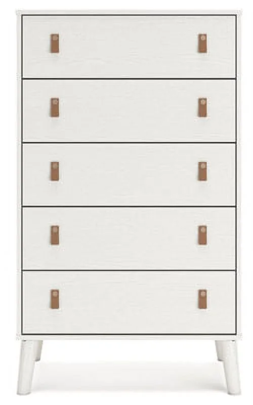 Signature Design by Ashley Contemporary Aprilyn Chest of Drawers White