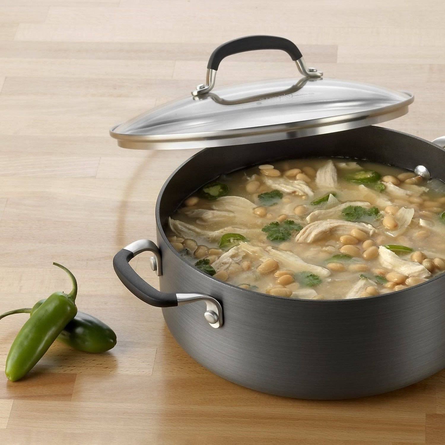 Simply Calphalon Nonstick 7-Qt. Dutch Oven & Cover
