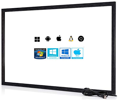 Chengying 24 inch to 100 inch 10 Points Multi-Touch Infrared Touch Frame - IR Touch Panel - Infrared Touch Overlay - USB Interface - HID Compatible