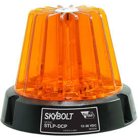 Ironguard Ideal Warehouse Skybolt Low Profile LED DC Strobe Light 12-36 Volts 70-1035 Magnetic Mount - Amber