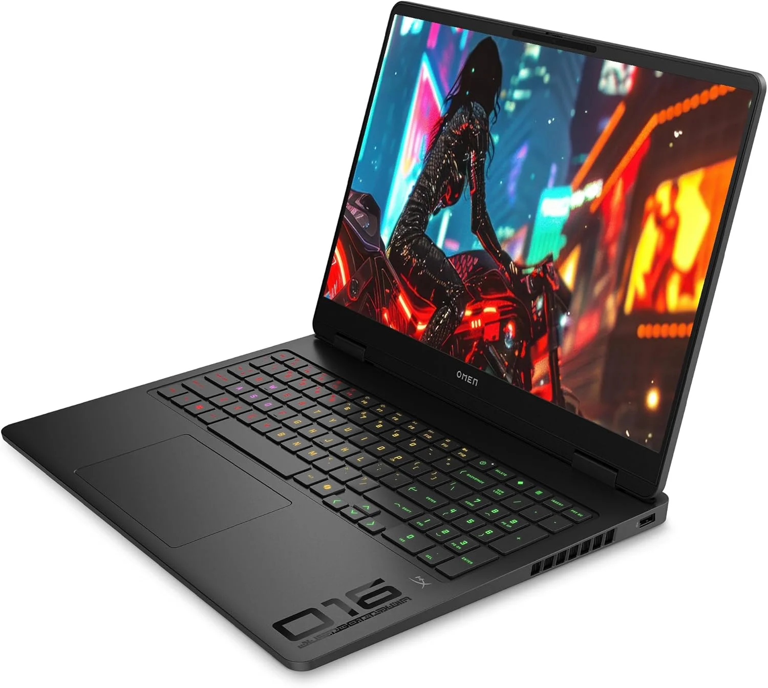 HP OMEN Gaming Laptop, AMD Ryzen 9-8940HX, 64 GB DDR5 RAM, 2 TB PCIe SSD, 16" 2K (1920x1200) 144Hz Display, Nvidia G-Force RTX 5060, Backlit Keyboard, W11 Home, Shadow Black