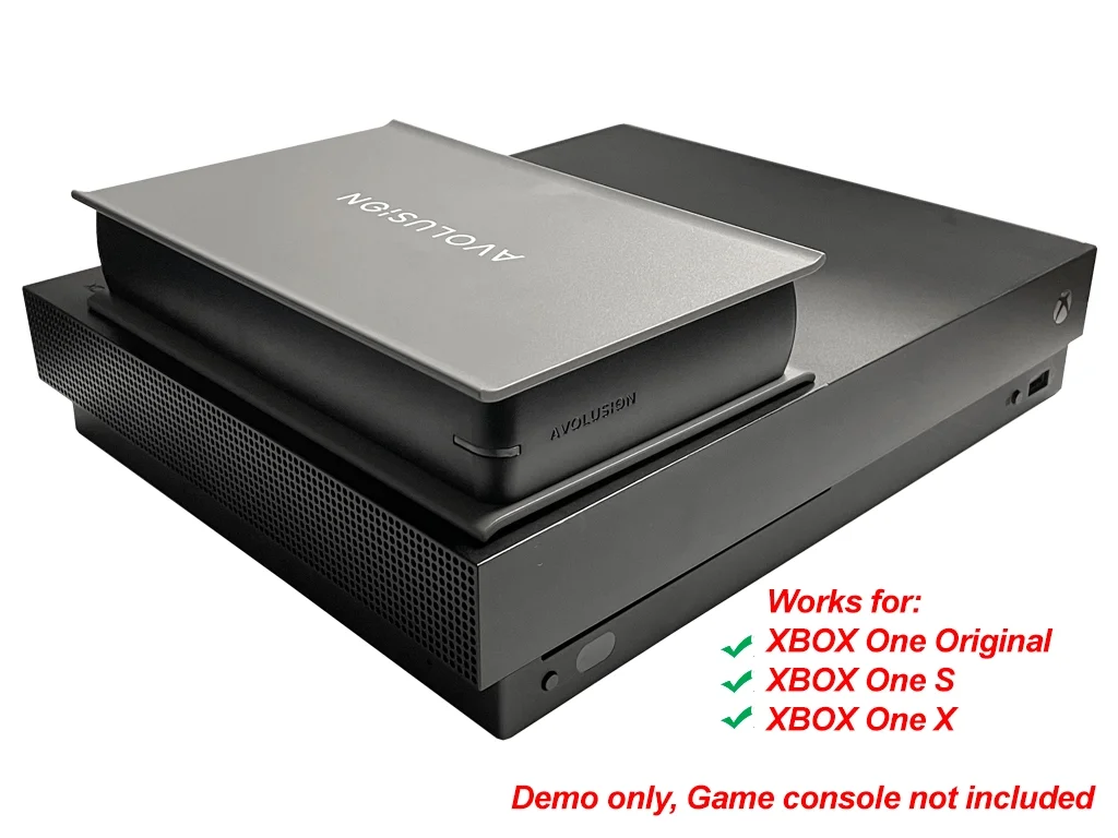 Avolusion PRO-5X Series 6TB USB 3.0 External Gaming Hard Drive for XBOX One Original, S & X (Grey) - 2 Year Warranty