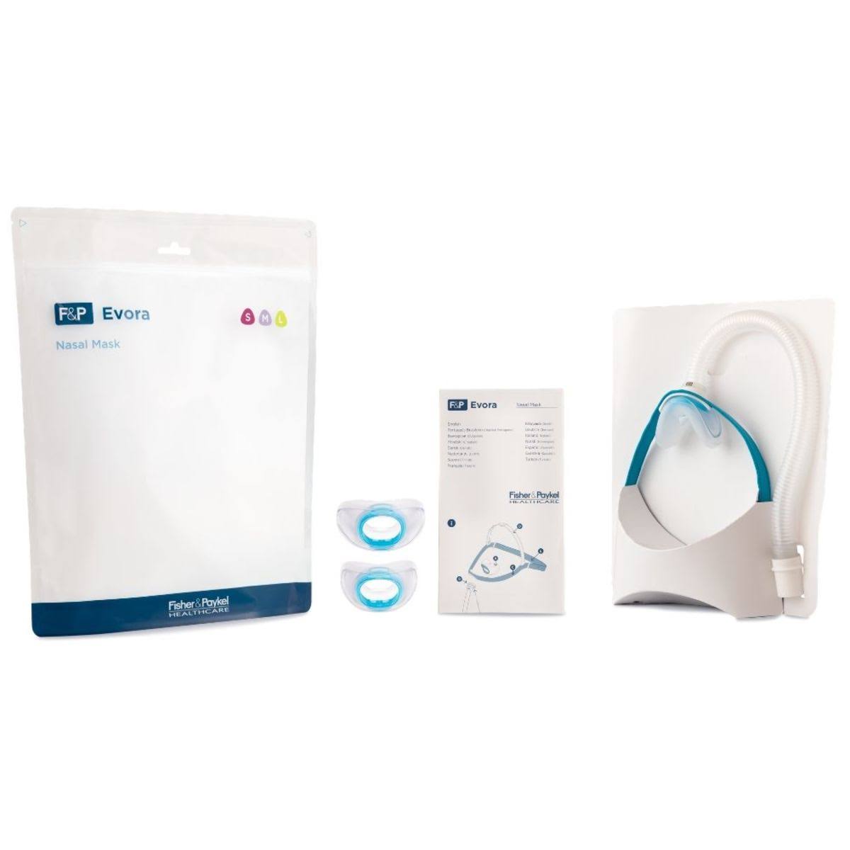 Fisher u0026 Paykel Evora Nasal CPAP Mask - Large - EVO1LA