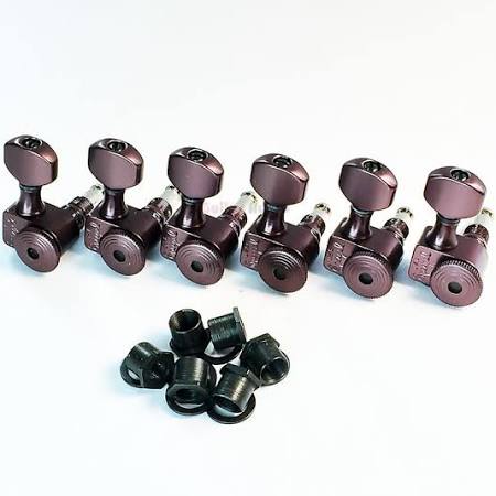 Sperzel 6-In-Line Satin Locking Tuners