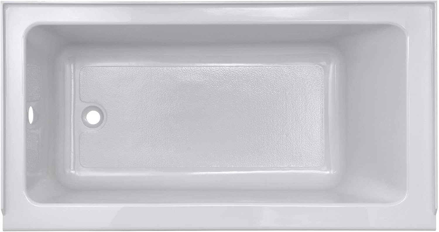 American Standard 2973202.020 Studio Integral Apron Bathtub Left Drain 60 in. x 30 in. in White