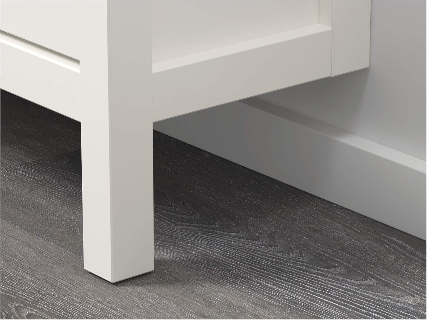IKEA Hemnes Shoe Cabinet With 2 Compartments, White