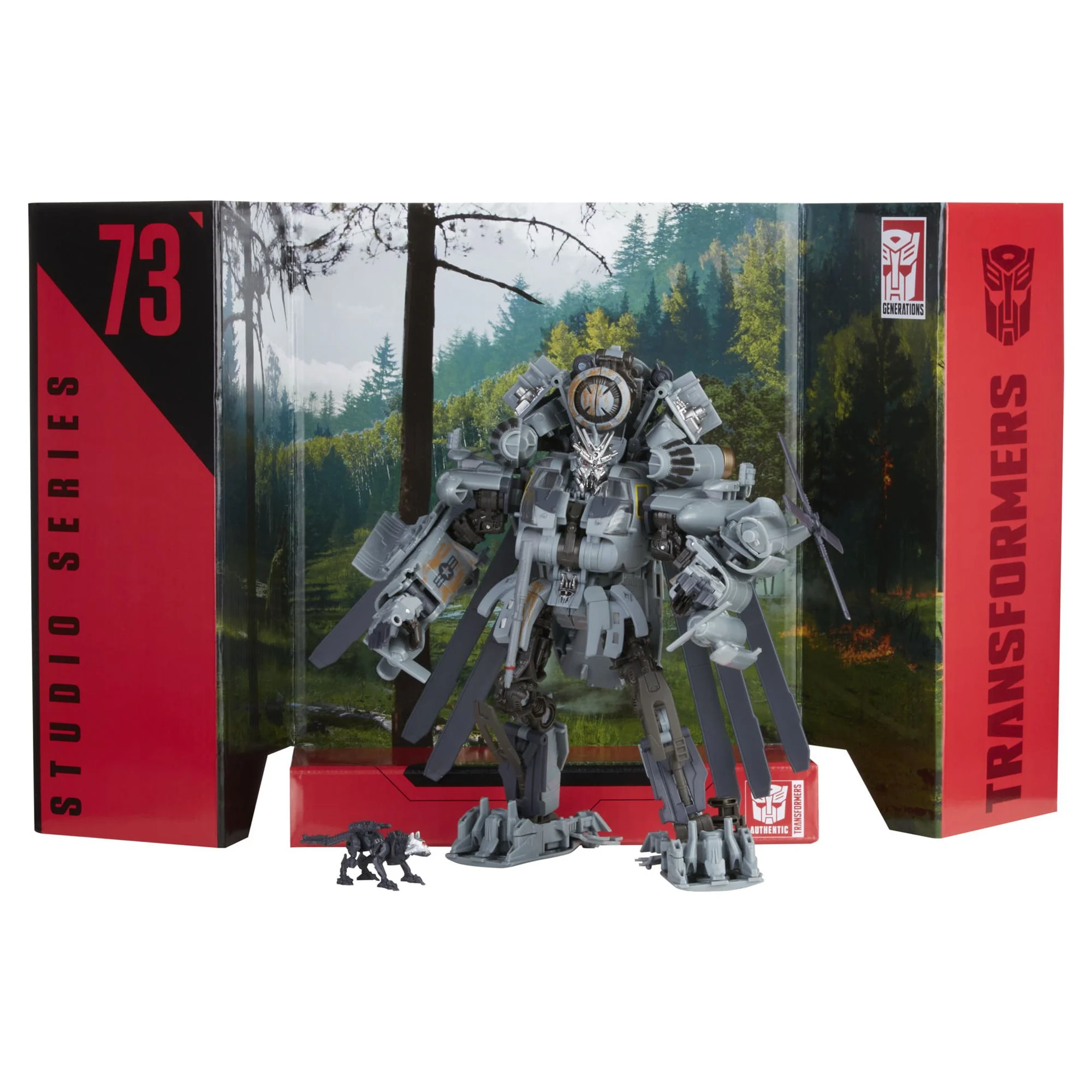 Transformers: Studio Series Grindor and Ravage Kids Toy Action Figures for Boys and Girls (4")