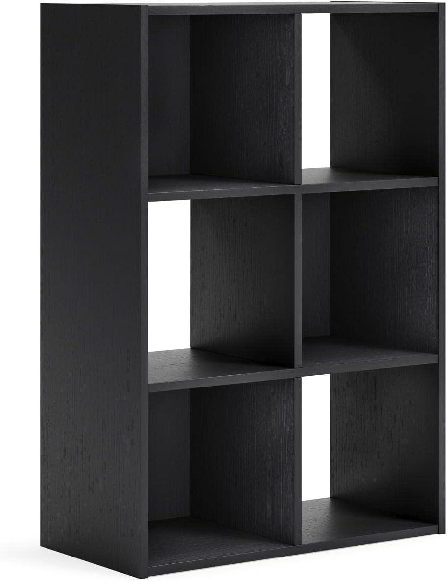Ashley Furniture Langdrew Eight Cube Organizer, 8, Black