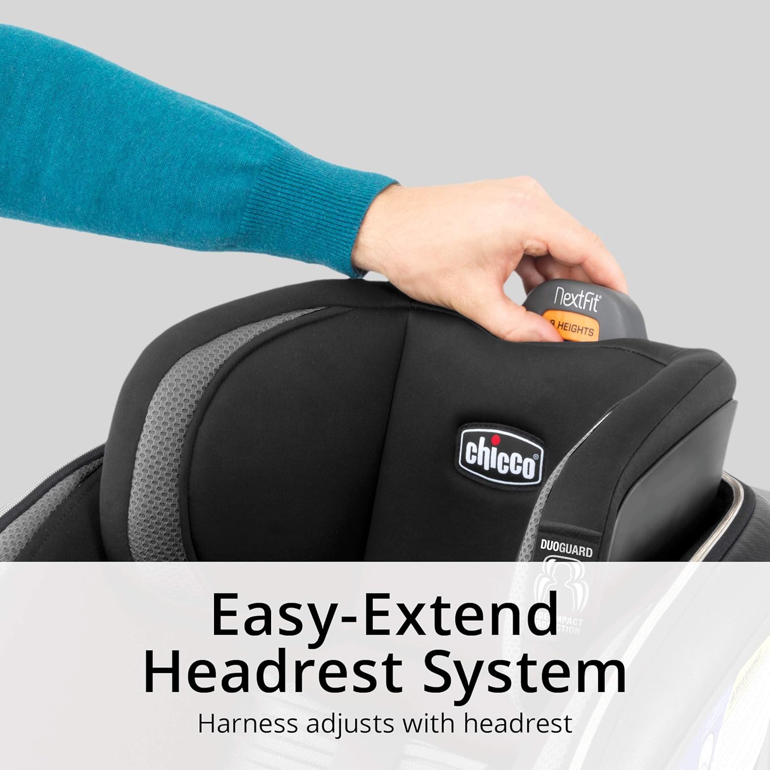 Chicco NextFit Max Zip Air Convertible Car Seat - Atmosphere