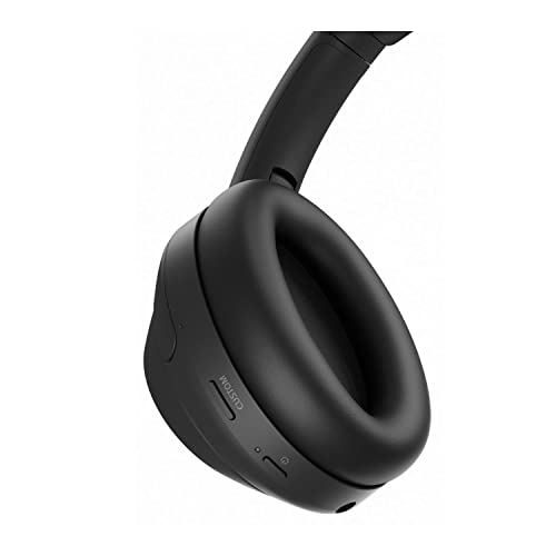 Sony WH1000XM3 Noise Cancelling Headphones, Wireless Bluetooth Over the Ear Headset – Black (2018 Version)