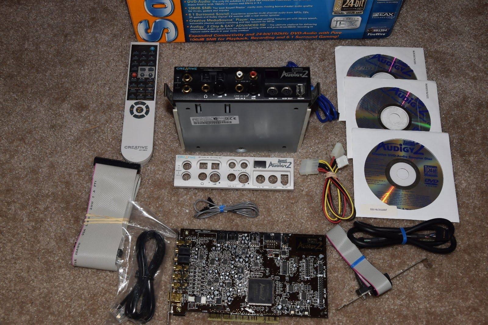Creative Sound Blaster Audigy2 ZS Platinum Sound Card SB0010