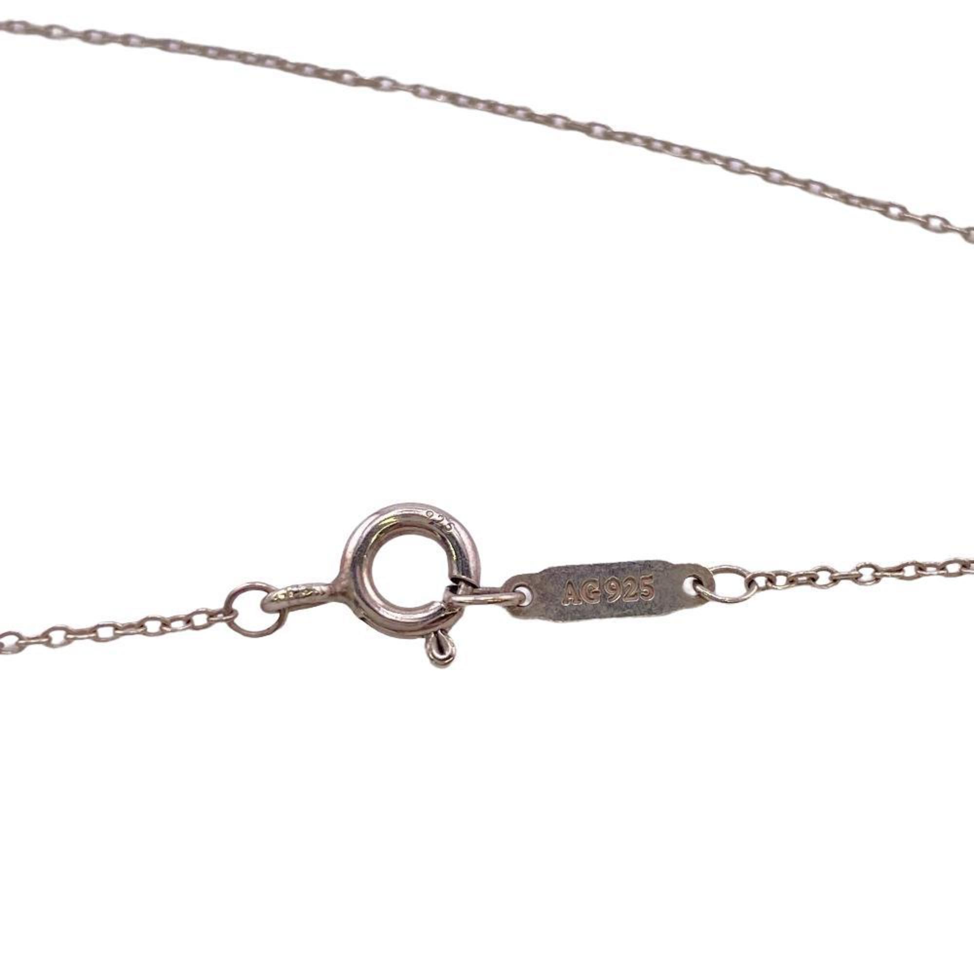 Pre-Owned TIFFANY&Co. Tiffany 925 2.7g Horseshoe Necklace Silver Women's Z0005226 (Good)