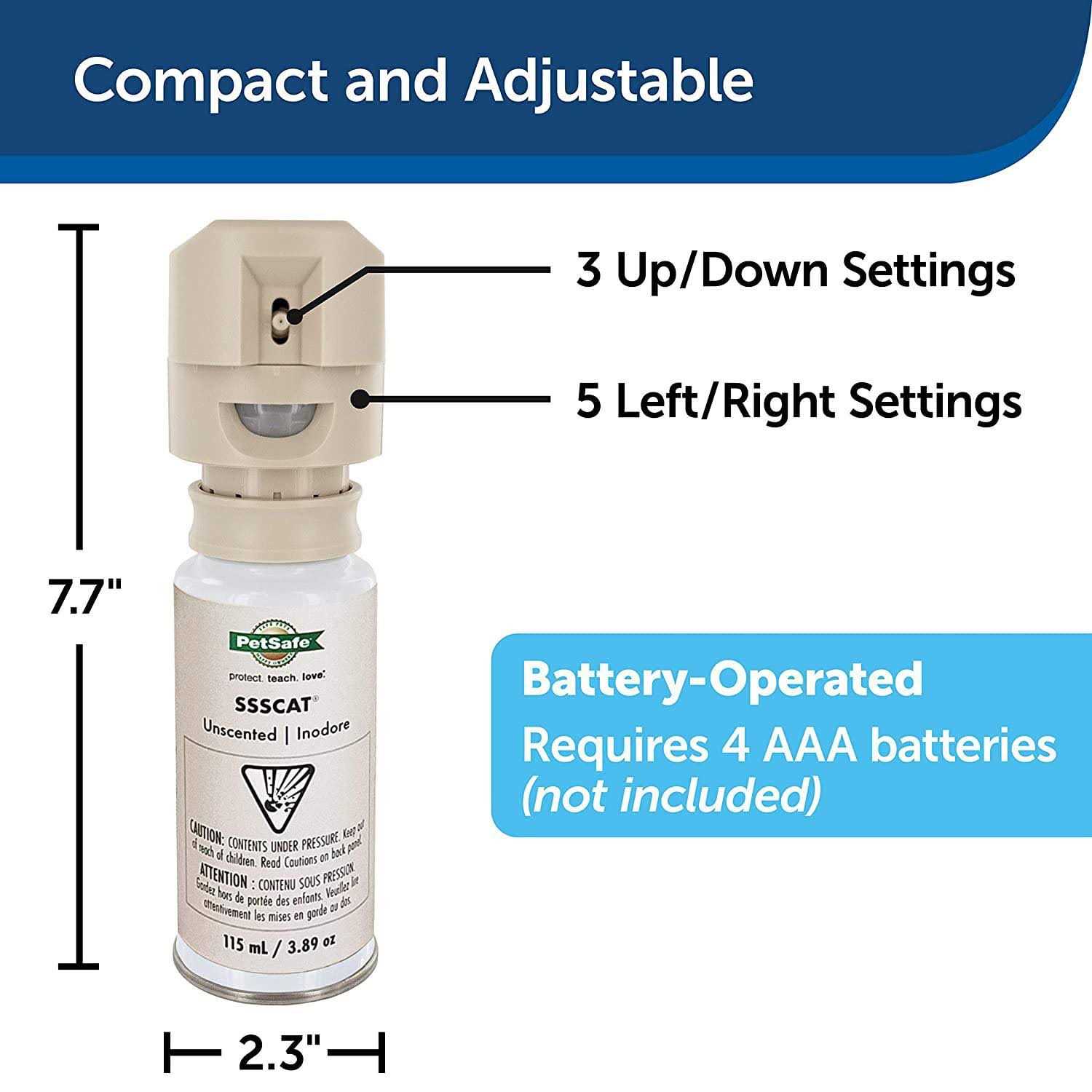 PetSafe SSSCAT Spray Deterrent - Pet Supplies online store