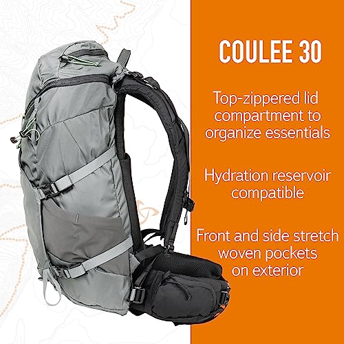 Mystery Ranch Coulee 30 Backpack - Lightweight Hiking Daypack, 30L, S/M, Black