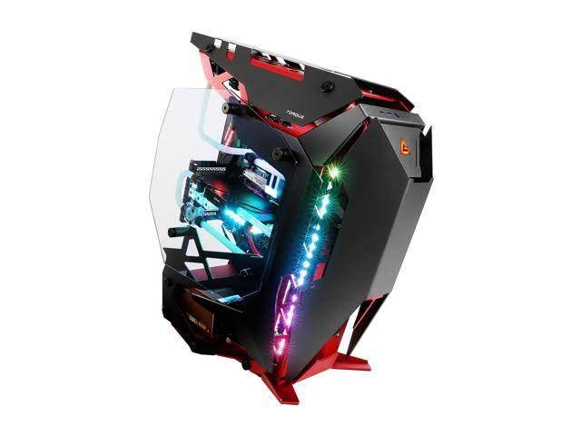Antec Torque Black / Red Aluminum ATX Mid Tower Computer Case/ Winner