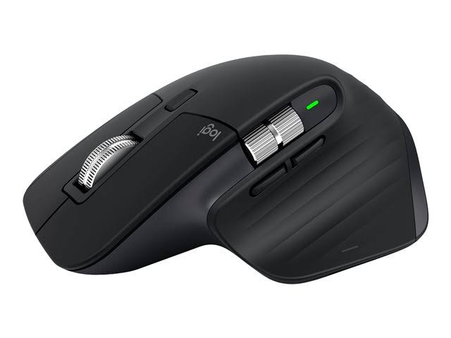 Logitech - MX Master 3 Wireless Laser Mouse - Black