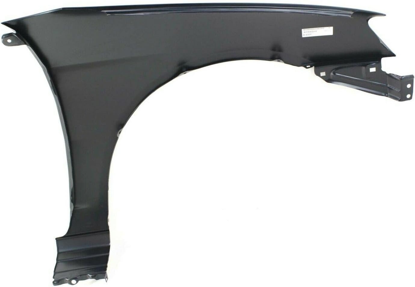 7pcs Front Steel/Plastic Bumper Cover Kit with Quarter Panel Without Molding Holes for Honda for Civic DX/EX//HX/LX 01-03 Primed Auto Body Repair-Part Name HO1241153 HO1066114