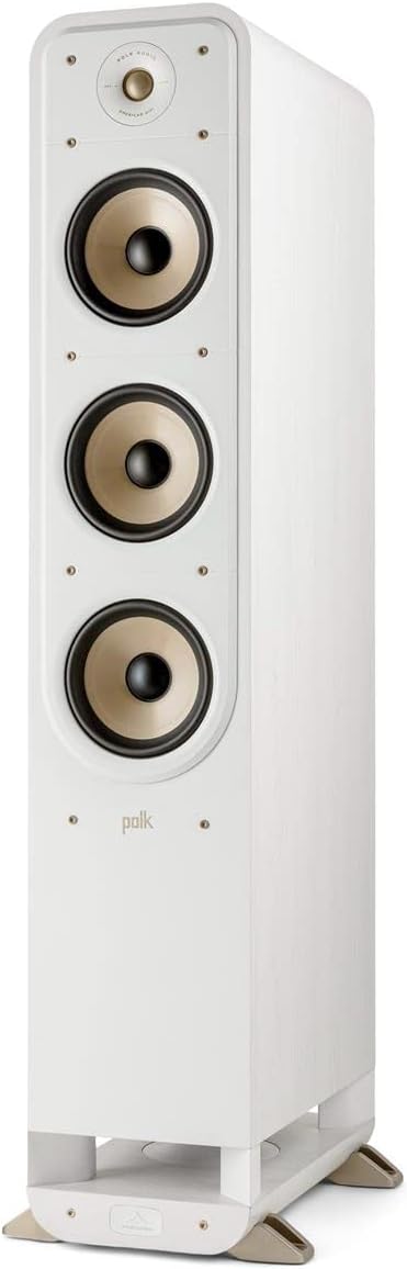 Polk Audio Signature Elite ES60 Floorstanding Speaker, White, Pair