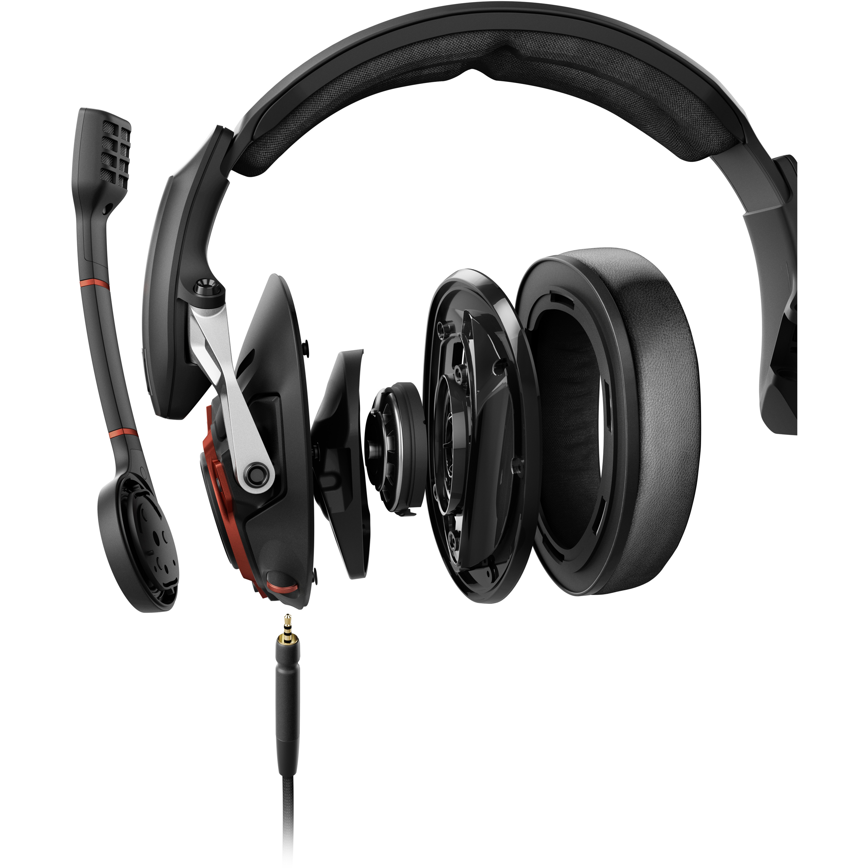 EPOS I SENNHEISER GSP 600 - Headset - full size - wired - 3.5 mm jack - noise isolating - black