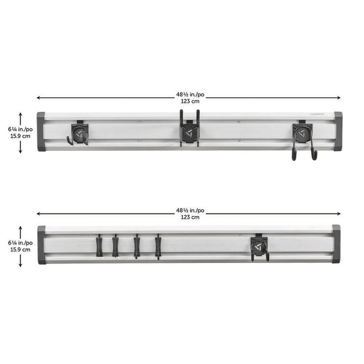 Gladiator GearTrack Pack - Organization rail - gray