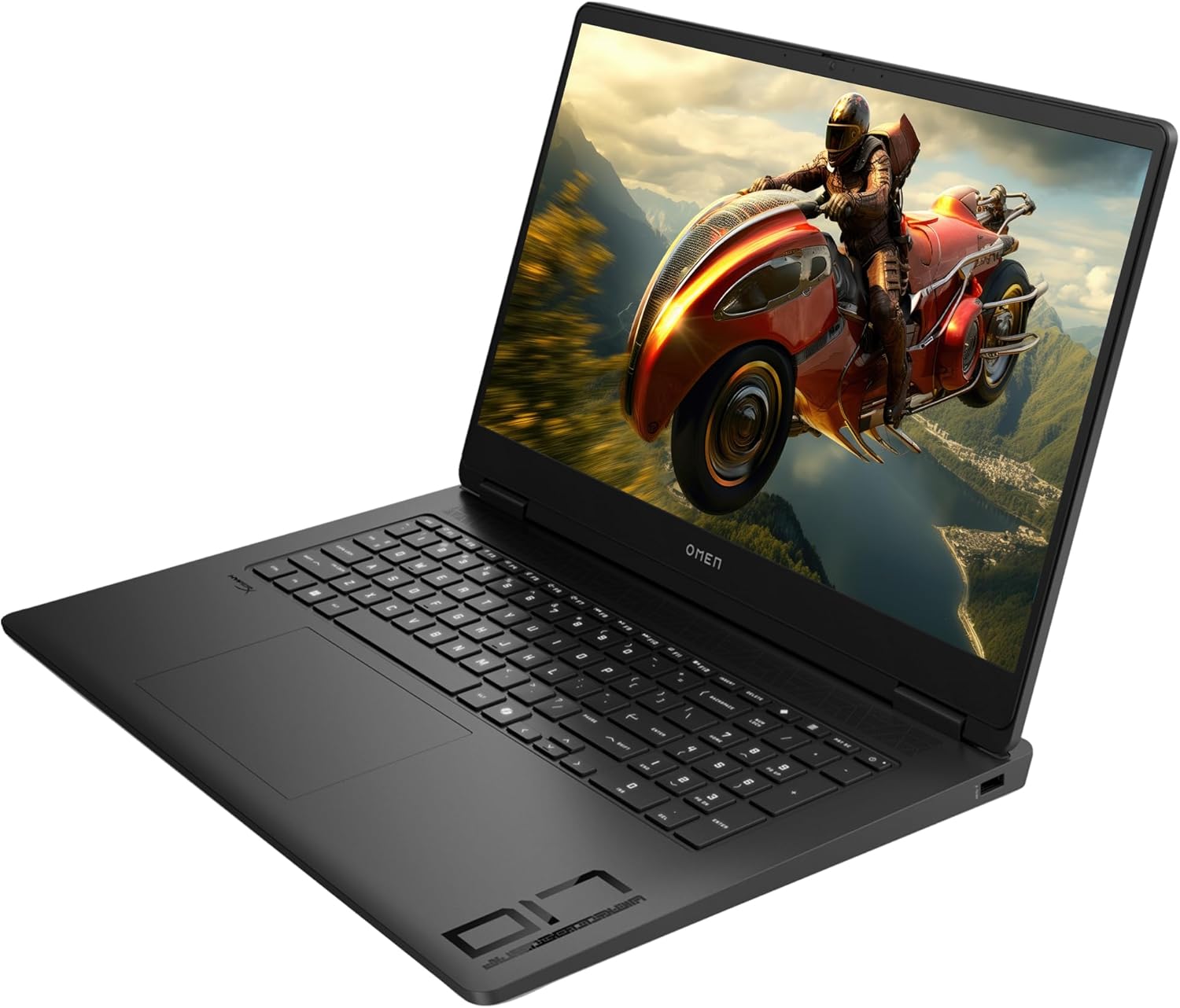 HP OMEN Gaming Laptop, AMD Ryzen 7 8845HS, 64 GB DDR5 Ram, 2 TB PCIe SSD, 17.3"" QHD (2560x1440), Nvidia Geforce RTX 4070, W11 Home, Black