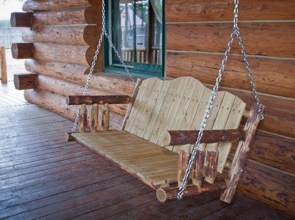 Montana Woodworks Glacier Country Porch Swing