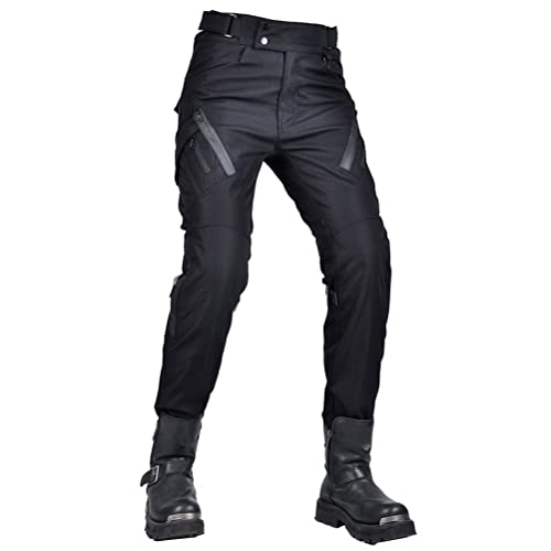 Waterproof Women Motorcycle Riding Pants with 4 X CE Armor Silica Gel Pads Rainproof Motorbike Motocross Racing Trousers