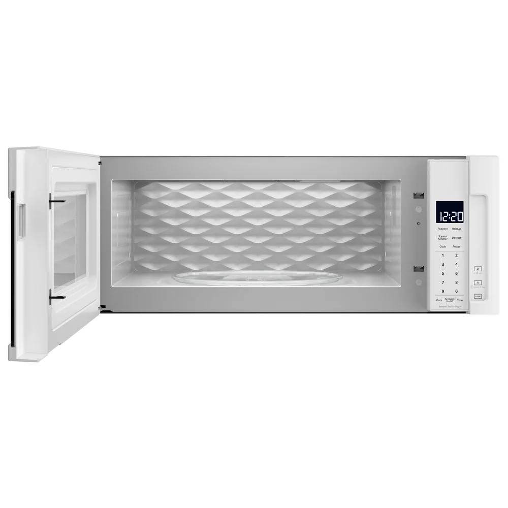 Whirlpool Wml75011h 30" Wide 1.1 Cu. Ft. 1000 Watt 400 Cfm Over The Range Microwave -