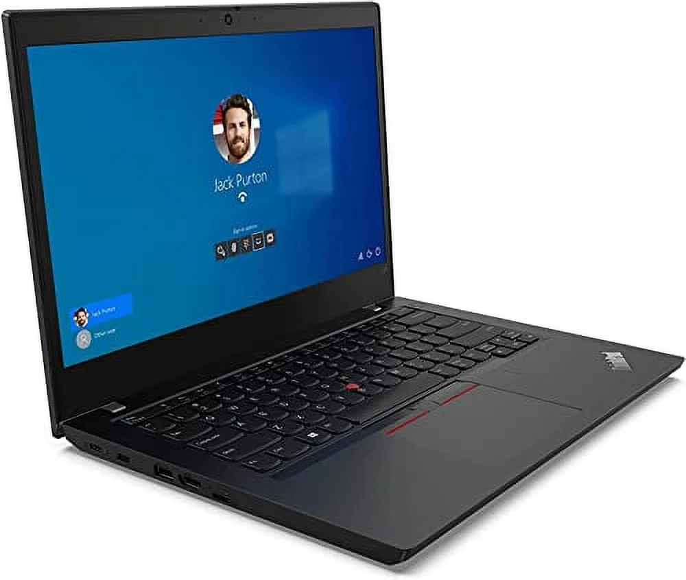 Lenovo ThinkPad L14 Gen 2 20X6S Home & Business Laptop (AMD Ryzen 5 Pro 5650U 6-Core, 32GB RAM, 512GB PCIe SSD, AMD Radeon, 14.0" 60Hz Full HD (1920x1080), Fingerprint, Win 10 Pro) with USB-C Dock
