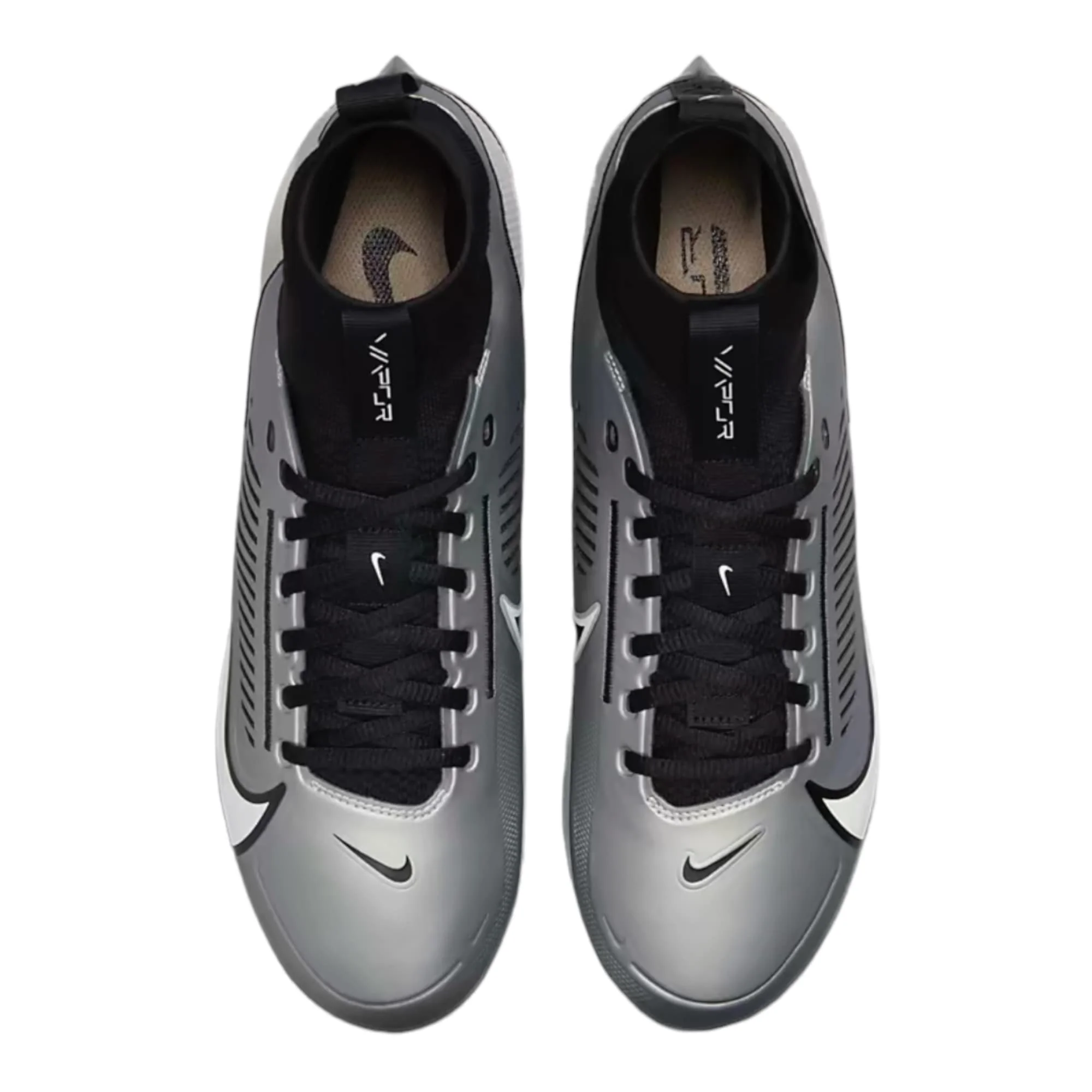 Nike Vapor Edge Pro 360 2 Men's Football Cleats Light Smoke Grey/White-Black DA5456-002 11