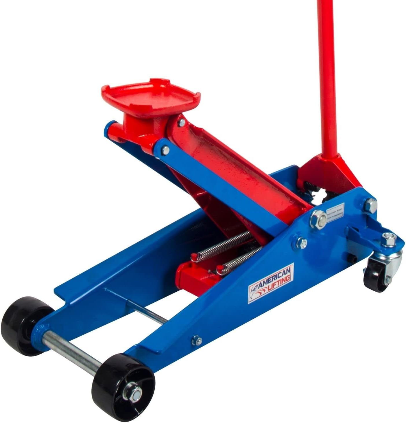 American Lifting AL2301 Floor Jack 3 Ton - Professional Heavy Duty Hydraulic Rapid Lift Floor Jack for Service Car Truck SUV