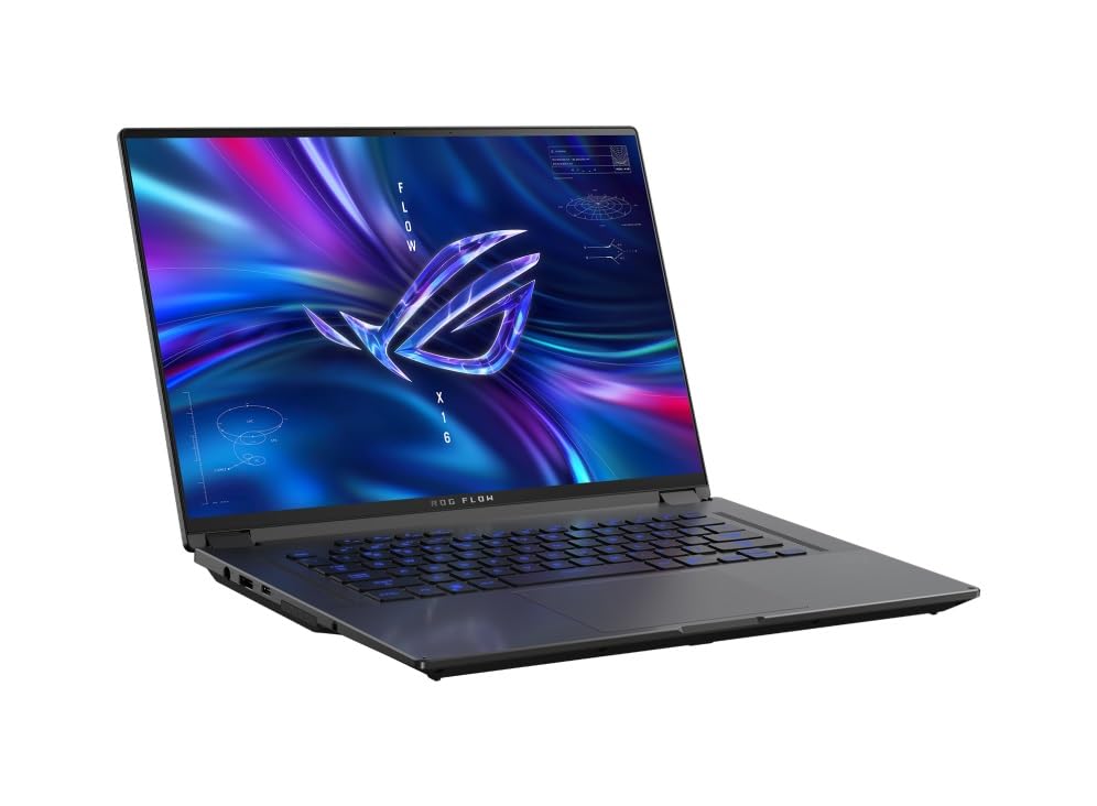 Convertible ROG Flow X16 QHD Touchscreen RTX 4060 (14-core i9-13900H, 32GB DDR5 RAM, 1TB SSD, 16 inch 240Hz HDR Nebula Touch, Windows 11 Pro) - Best 2024 Creator Gaming Tablet Laptop 2-in-1