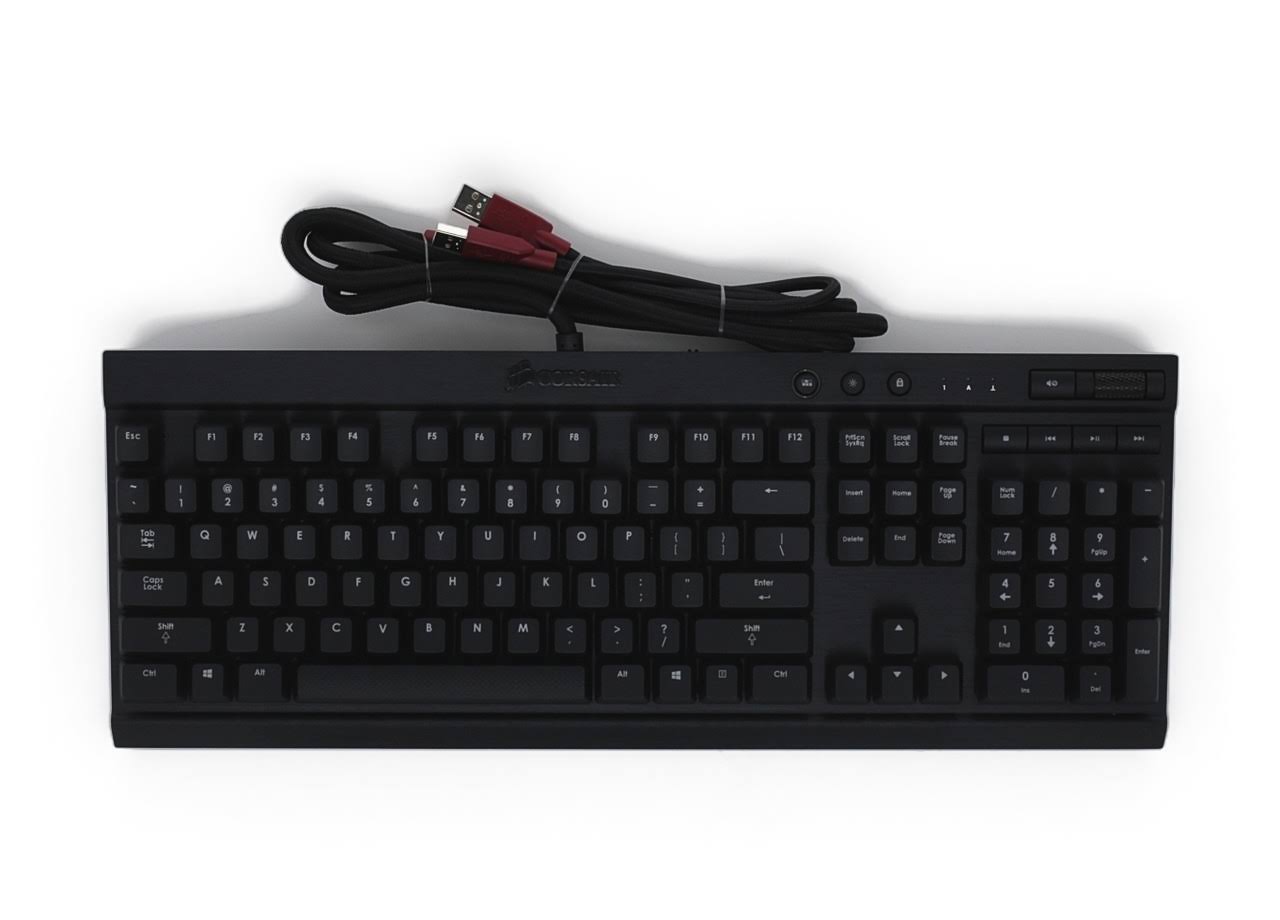 CORSAIR Vengeance K70 Fully Gaming USB Mechanical Keyboard - Anodized Black