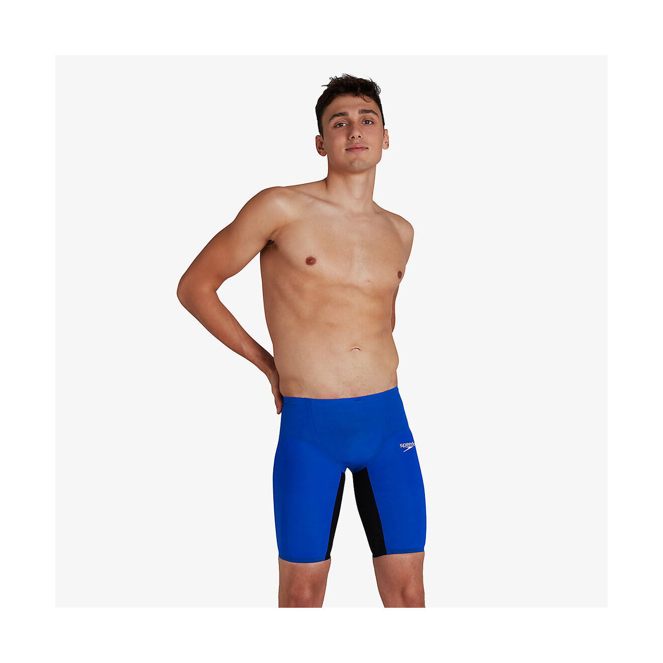 Speedo LZR Pure Valor Jammer High Waist Blue Flame/Black 25