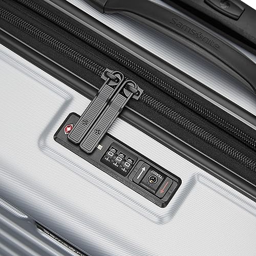 Samsonite Omni 2 Hardside Expandable Luggage with Spinner Wheels, 2-Piece Set (19/24), Lagoon Blue